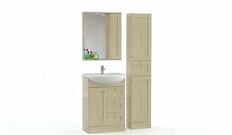 Мебель для ванной комнаты Ясон 1 BMS комплект с зеркалом и шкафом