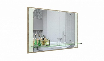 Зеркало в ванную комнату Дуо 5 BMS шириной 100 см